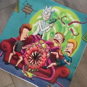 NEW BEAVIS AND BUTTHEAD RICK & MORTY CASE